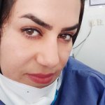 کارشناس راضیه جاوید قراچه مراقب سلامت و ماما و مدرس دانشجویان مامائی در زایشگاه